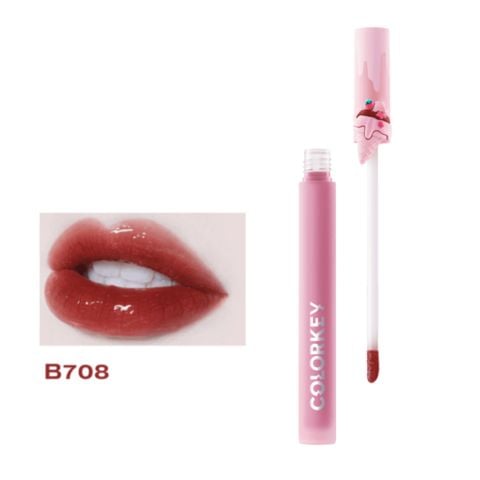  Son Tint Hiệu Ứng Gương Colorkey Airy Lip Gloss Mirror Series Pink Sweetie Ice Cream 