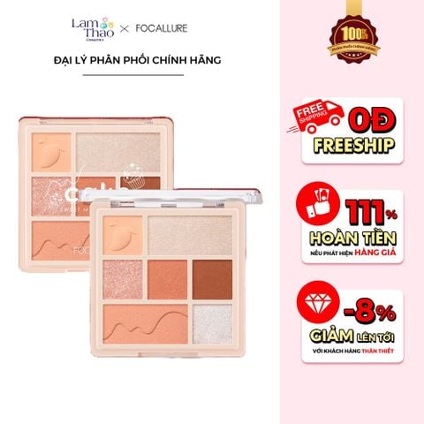  Bảng Phấn Focallure Multi Face Palette FA192 