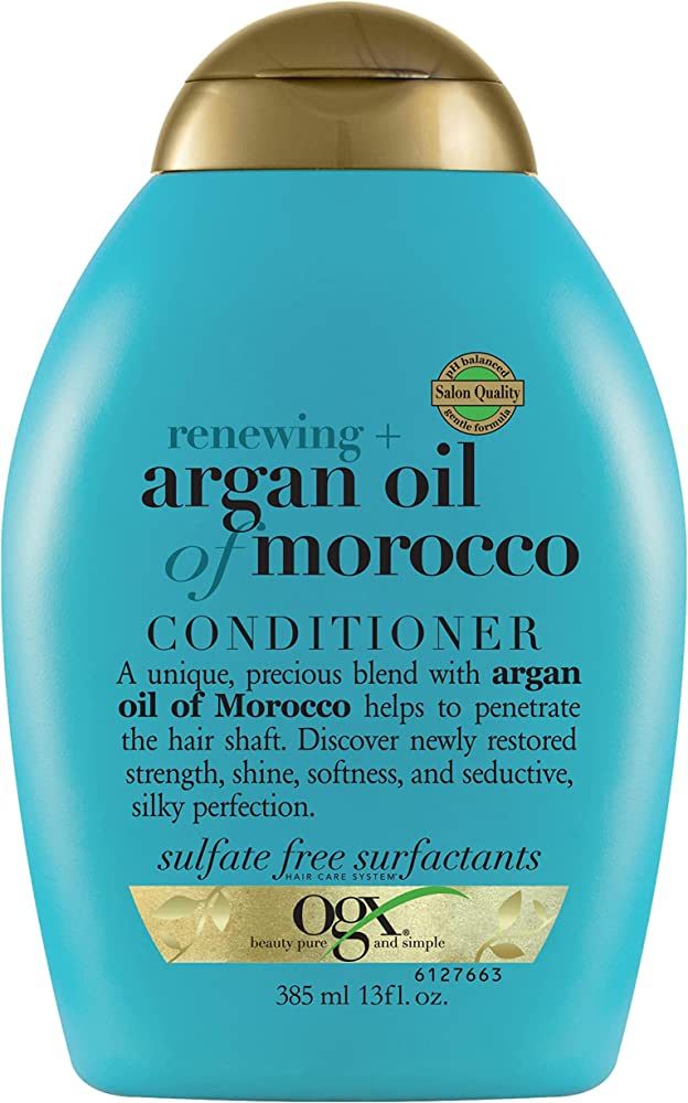 Dầu Xả Giúp Phục Hồi Tóc Hư Tổn OGX Argan Oil Renewing + Argan Oil of Morocco Conditioner