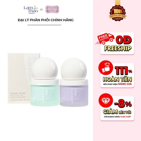  Kem Lót Triệt Sắc Che Khuyết Điểm Gogo Tales Small Ice Ball Light Conceal Makeup Primer 