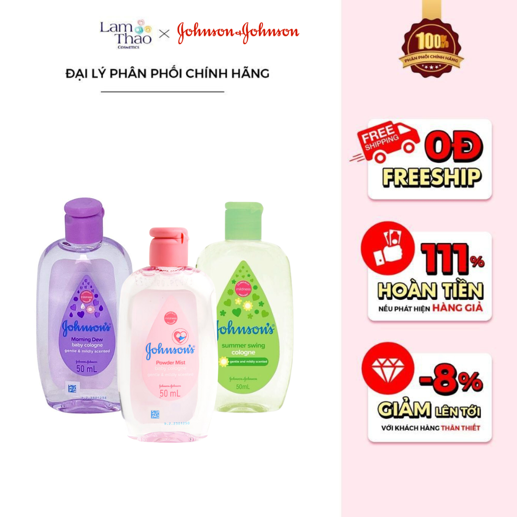 Nước Hoa Johnson's Baby 50ml