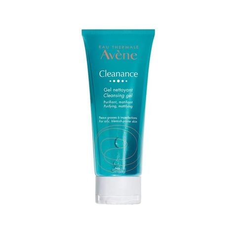  [MUA 1 SP AVENE TẶNG 01 KEM DƯỠNG AVENE 7ML] Gel Rửa Mặt Làm Sạch Da, Hỗ Trợ Giảm Nhờn Mụn Avene Cleanance Cleansing Gel 