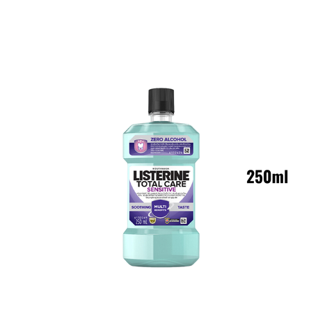  Nước Súc Miệng Cho Răng Nhạy Cảm Không Cay Listerine Total Care Sensitive Soothing Taste 