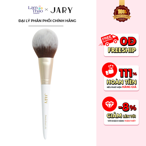  Cọ Phấn Phủ Đầu Tròn Jary Powder Brush 