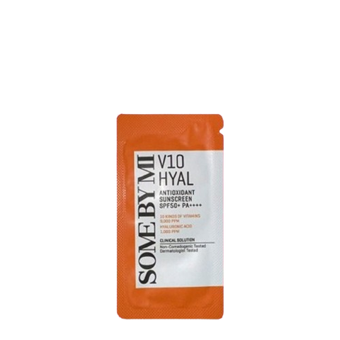  Kem Chống Nắng Nâng Tone Chống Lão Hoá Some By Mi V10 Hyal Antioxidant Sunscreen SPF50+ PA++++ 