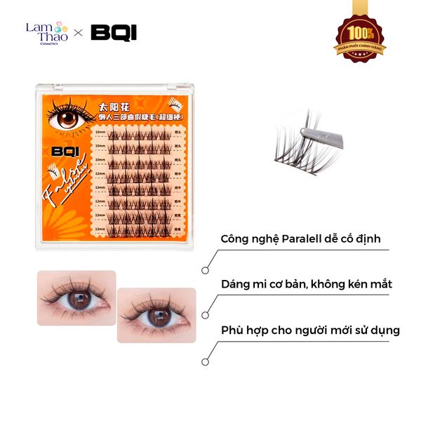 Lông Mi Giả Sợi Rời BQI (Gồm 3 Size 10/11/12mm)