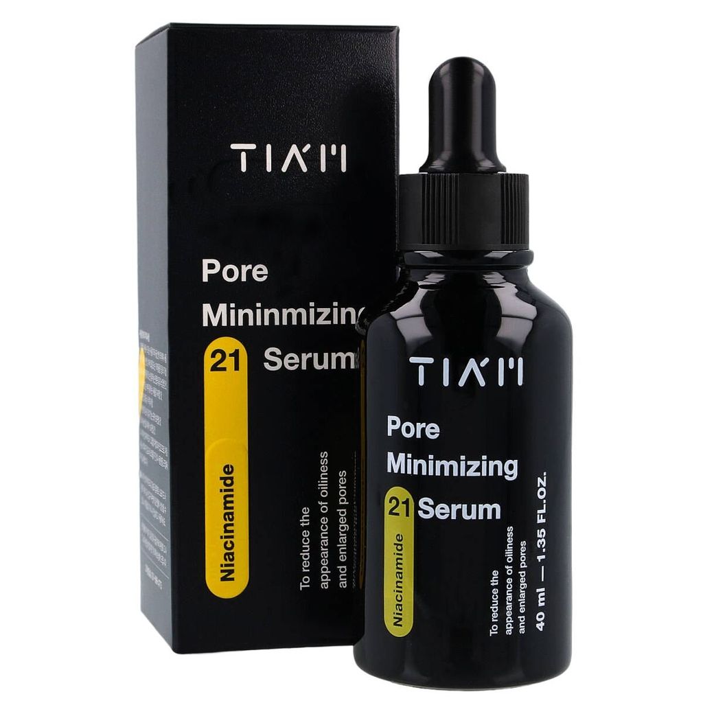 [KHI MUA SP TIAM FULLSIZE TẶNG 1 NẠ FOODA RETINOL PREMIUM]  Tinh Chất Kiểm Soát Dầu Nhờn Thu Nhỏ Lỗ Chân Lông 20% Niacinamide +1% Zinc Tiam Pore Mininmizing 21 Serum