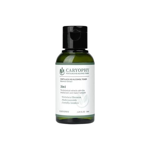  Nước Hoa Hồng Hỗ Trợ Giảm Mụn Caryophy Portulaca Toner 