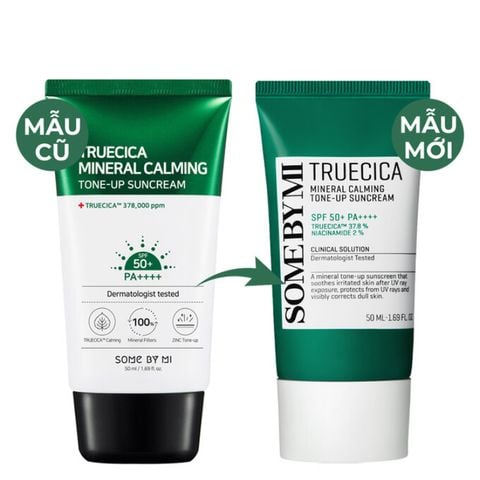 Kem Chống Nắng Cho Da Mụn Some By Mi Truecica Mineral Calming Tone-Up Suncream SPF 50+ PA++++ 