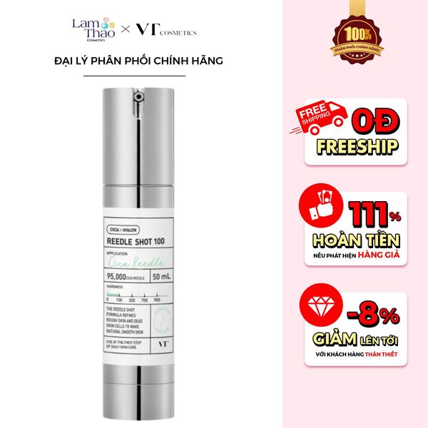 Tinh Chất Vi Kim Tái Tạo, Căng Bóng Da VT Reedle Shot 100
