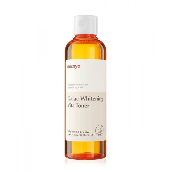 Nước Hoa Hồng Dưỡng Trắng Da Manyo Galac Whitening Vita Toner 210ml