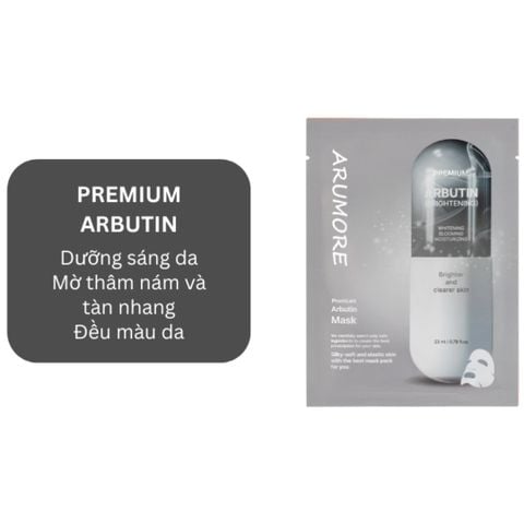  [TẶNG 05 MẶT NẠ ARUMORE khi MUA 10 MIẾNG MẶT NẠ ARUMORE BẤT KỲ] Mặt Nạ Dưỡng Da Arumore Premium Mask (Mẫu Mới) 