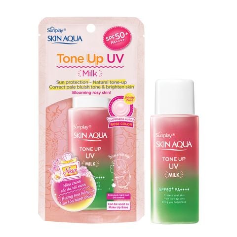  Sữa Chống Nắng Nâng Tone Hiệu Chỉnh Sắc Da Sunplay Skin Aqua Tone Up UV Milk SPF50+ PA++++ 