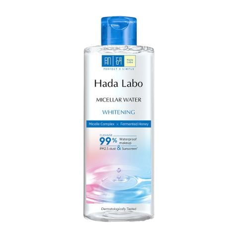  Nước Tẩy Trang Sạch Sâu Hỗ Trợ Dưỡng Sáng Hada Labo Micellar Water Whitening 