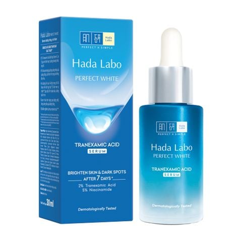  Tinh Chất Hỗ Trợ Dưỡng Sáng Da Tối Ưu Hada Labo Perfect White Tranexamic Acid Serum 
