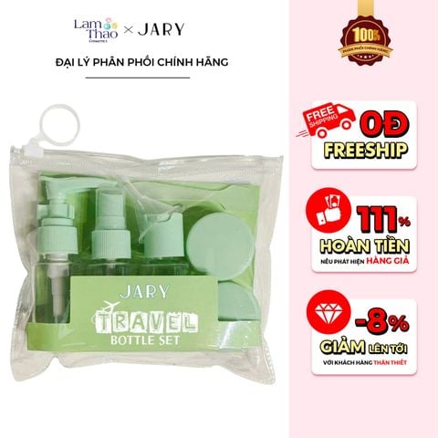  Bộ Chai Lọ Chiết Mỹ Phẩm Jary Travel Bottle Set 