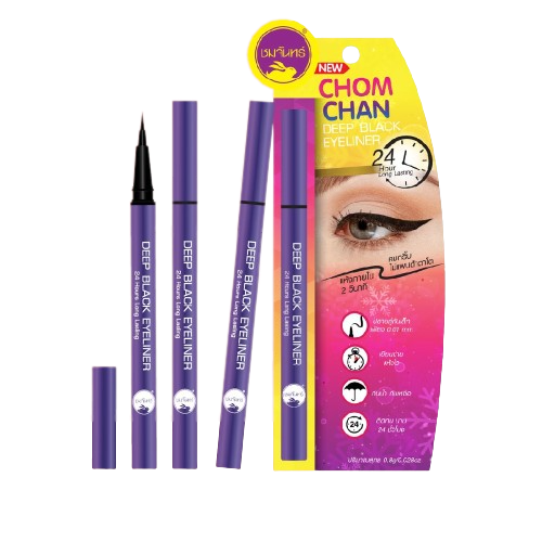 Bút Kẻ Mắt Chomchan Deep Black Eyeliner 24 Hour Long Lasting