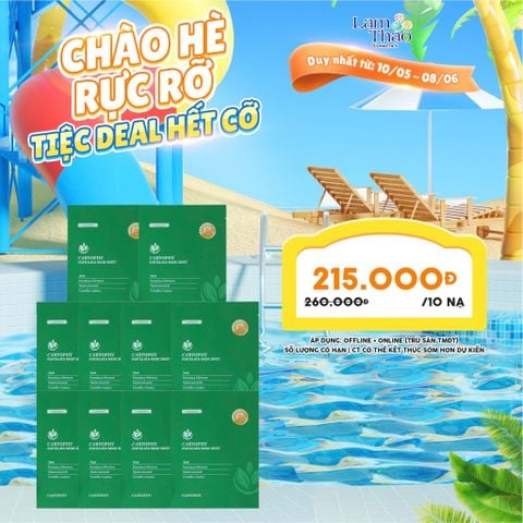  [DEAL 10/5 - 08/6 COMBO 10 NẠ CARYOPHY GIÁ SỐC][DEAL 23/5 - 25/5 DUY NHẤT CỬA HÀNG COMBO 5 NẠ GIÁ SỐC]  Mặt Nạ Dưỡng Da Làm Mờ Thâm Giảm Mụn Caryophy Portulaca Mask Sheet 