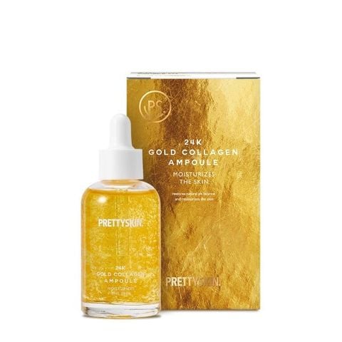  Tinh Chất Dưỡng Trắng Dưỡng Ẩm Căng Bóng Da Pretty Skin 24K Gold Collagen Ampoule 