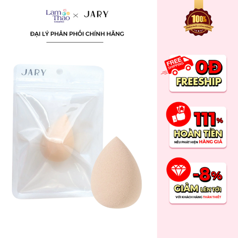  Mút Trang Điểm Giọt Nước Jary Makeup Sponge 