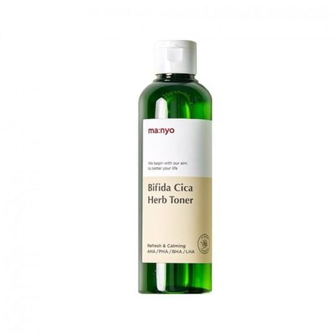 Nước Hoa Hồng Chiết Xuất Rau Má Manyo Factory Bifida Cica Herb Toner 