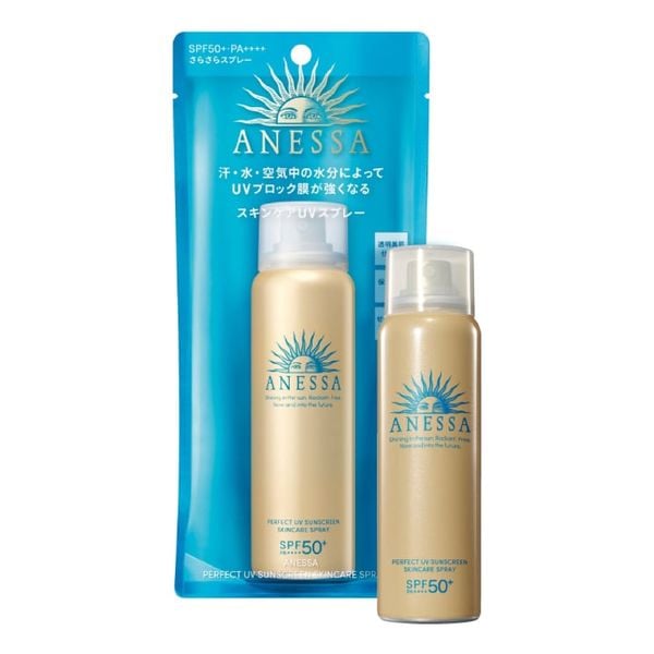 Chống Nắng Dạng Xịt Bảo Vệ Da Hoàn Hảo Anessa Perfect UV Sunscreen Skincare Spray N SPF 50+ PA++++ ( Mẫu Mới )