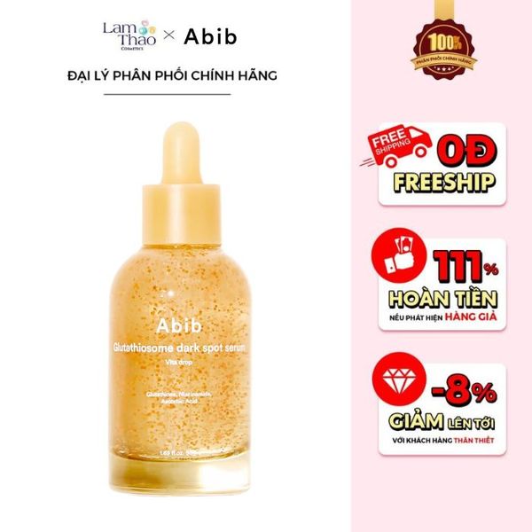 Tinh Chất Dưỡng Sáng Da, Mờ Thâm Abib Glutathiosome Dark Spot Serum Vita Drop