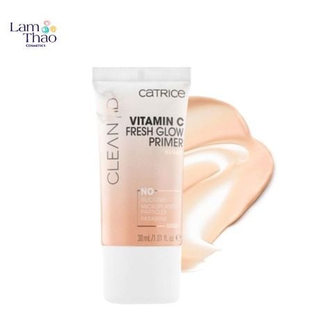  Kem Lót Catrice Clean ID Vitamin C Fresh Glow Primer 