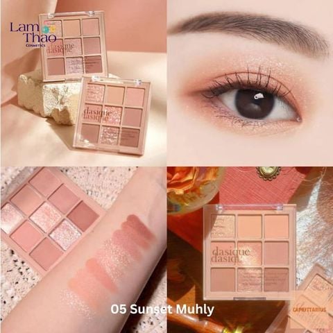  Bảng Phấn Măt 9 Ô Dasique Shadow Palette (Bảng Vuông) 