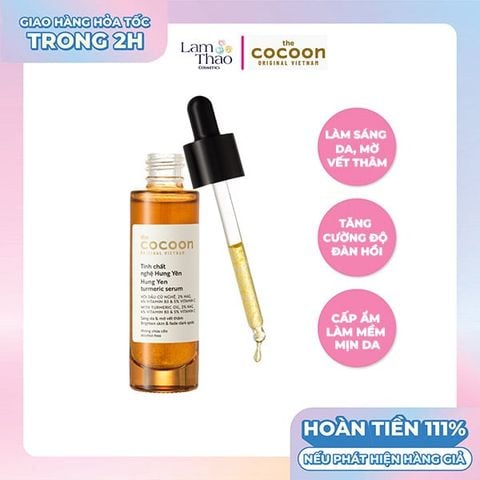  Tinh Chất Chiết Xuất Từ Nghệ Hưng Yên Cocoon Hung Yen Turmeric Serum 