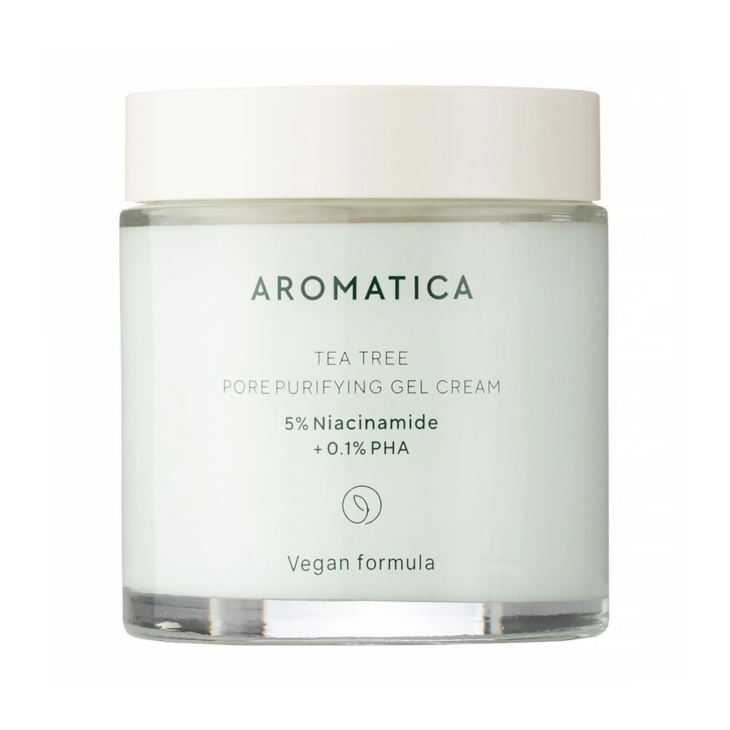 Kem Dưỡng Dạng Gel Chiết Xuất Tràm Trà Aromatica Tea Tree Pore Purifying Gel Cream