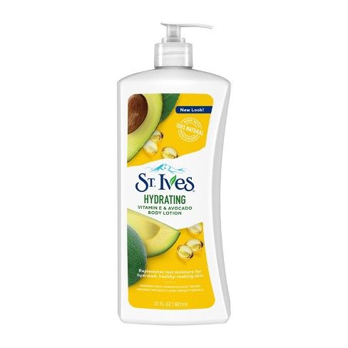 Sữa Dưỡng Thể Ngăn Ngừa Lão Hóa St.Ives Hydrating Vitamin E & Avocado Body Lotion