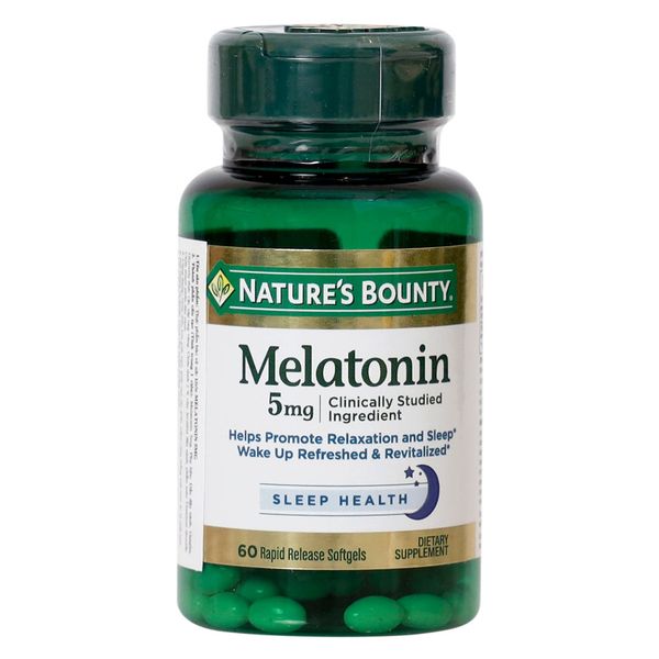 Viên Uống Điều Hòa Giấc Ngủ Nature's Bounty Melatonin Sleep Health