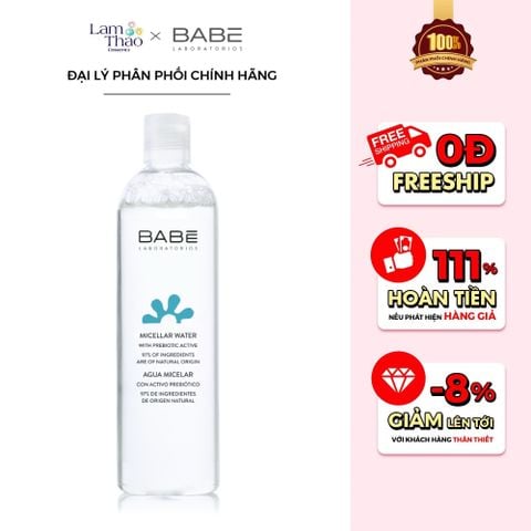  Nước Tẩy Trang Dịu Nhẹ Dành Cho Mọi Loại Da BABE Micellar Water 