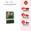  Bọ Cọ Trang Điểm Cá Nhân 12 Cây & Ví Xanh Rêu Vacosi Centrepiece Brush Set 