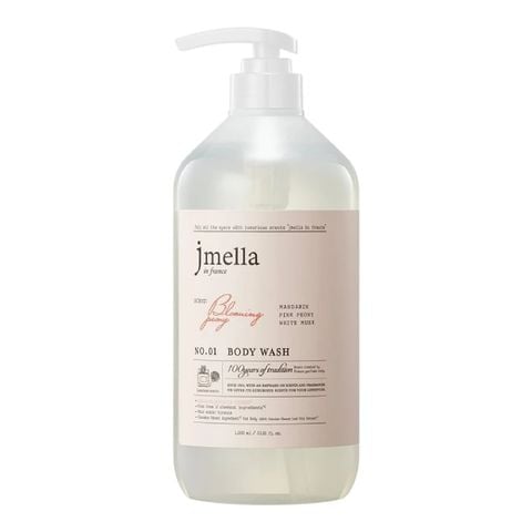  [TẶNG MUỐI TẮM SỮA BÒ ABONNE] Sữa Tắm Dưỡng Ẩm Hương Nước Hoa Jmella In France Body Wash 