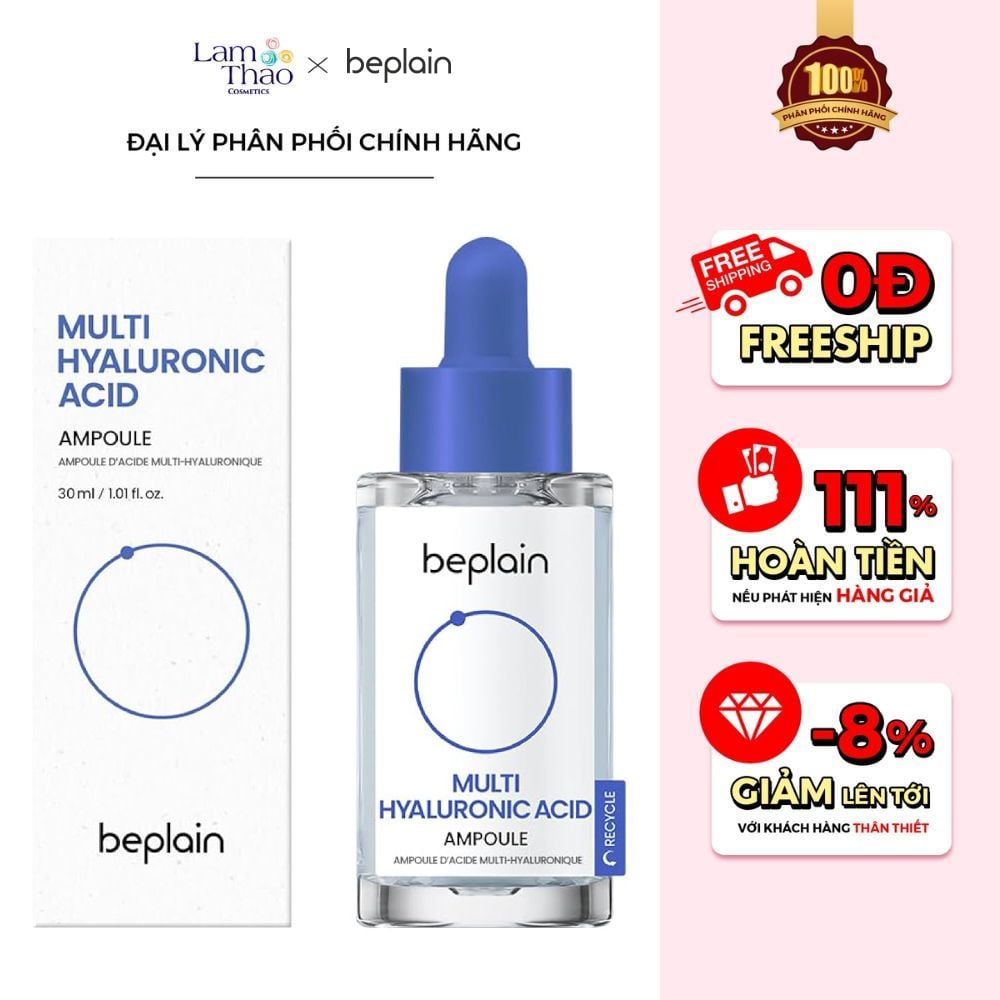 Beplain Mini Tinh Chất Dưỡng Ẩm Beplain Multi Hyaluronic Acid Ampoule – Lam Thảo ...