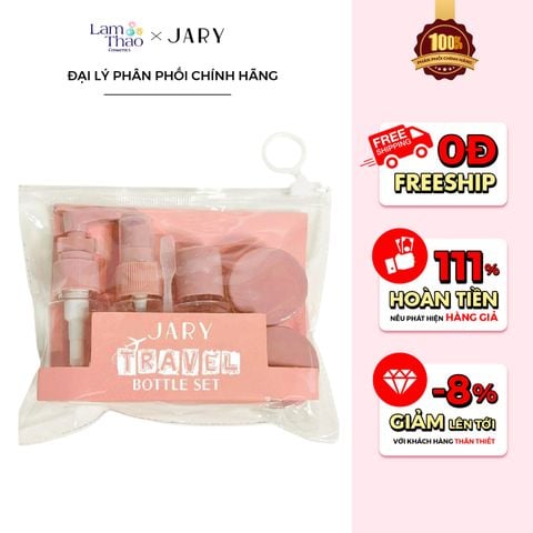  Bộ Chai Lọ Chiết Mỹ Phẩm Jary Travel Bottle Set 