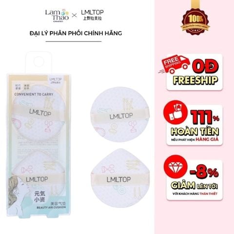  Mút Tán Nền Trang Điểm LML TOP Beauty Air Cushion 