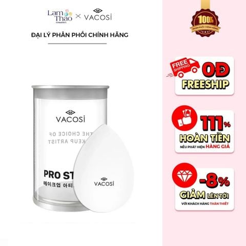  Bông Trang Điểm Giọt Nước Vacosi Prs Pro Classic Blender 