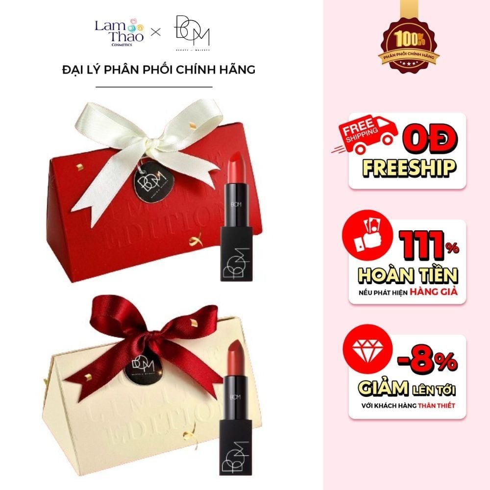 [BOX QUÀ] Son Thỏi B.O.M My Lipstick [PHIÊN BẢN ĐẶC BIỆT]