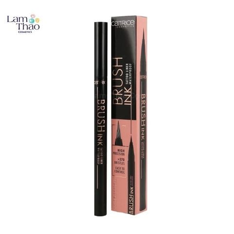  Bút Màu Sắc Nét Đầu Kẻ Mềm Mại Catrice Brush Ink Tattoo Liner Waterproof 