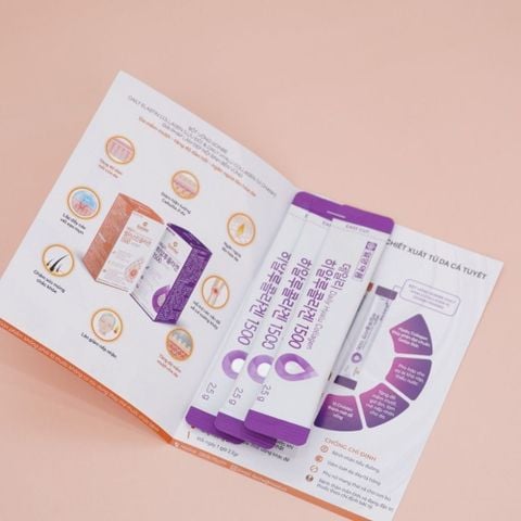  [3 Gói] Bột Uống Bổ Sung Collagen Giúp Da Dưỡng Ẩm, Da Mịn Màng Hương Chanh Cao Cấp Goinbe Daily Collagen Hyalu 1500MG 