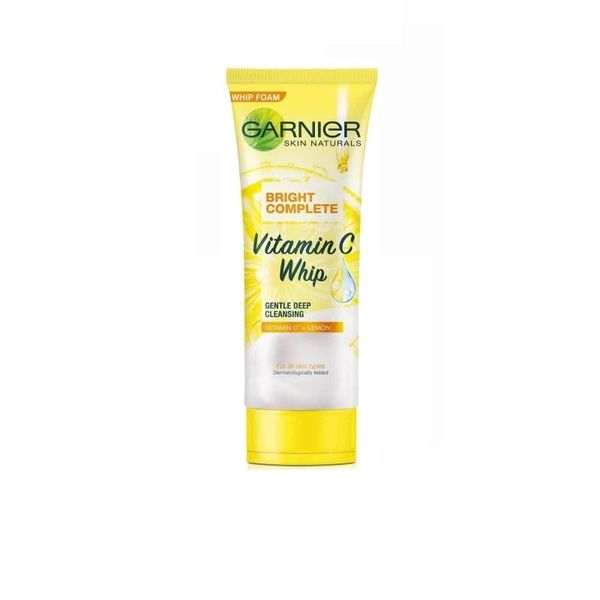 Sữa Rửa Mặt Sáng Da Garnier Vitamin C Skin Naturals Bright Complete Vitamin C Whip Foam