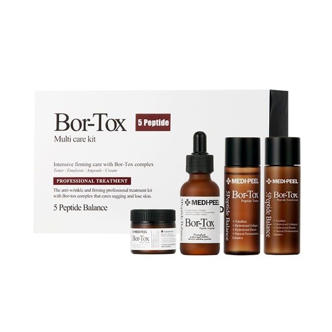 Bộ Sản Phẩm Cải Thiện Nếp Nhăn GIúp Da Căng Mượt Medi-Peel Bor-Tox 5 Peptide Multi Care Kit