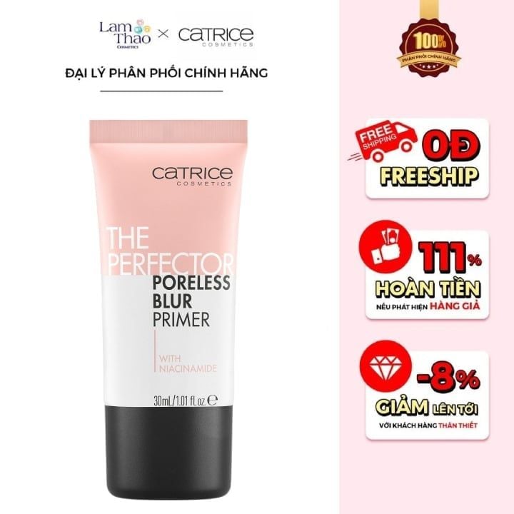 Kem Lót Catrice The Perfector Poreless Blur Primer