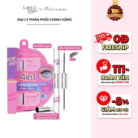  Keo Dán Mi 2 Đầu Có Màu Mlen Diary 4In1 Plus 