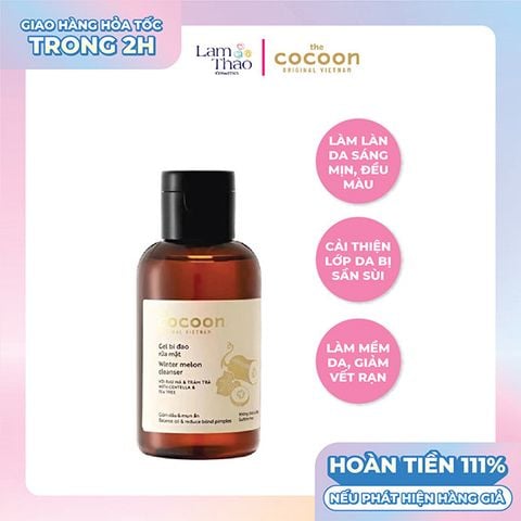  Gel Rửa Mặt Chiết Xuất Bí Đao Cocoon Winter Melon Cleanser 