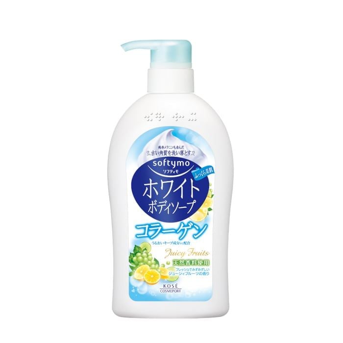 Sữa Tắm Dưỡng Da Săn Chắc Hương Trái Cây Kose Softymo Body Soap Juicy Fruits 600ml