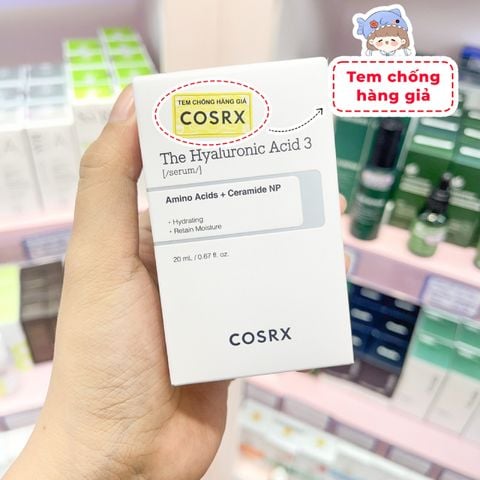  Tinh Chất Dưỡng Ẩm Chuyên Sâu Cosrx The Hyaluronic Acid 3 Serum 